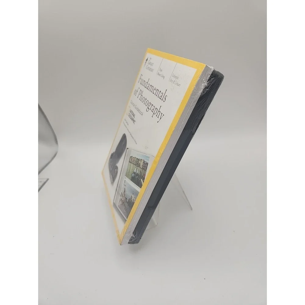 The Great Courses Fundamentals of Photography  DVDs & Guidebook Book NEW SEALED